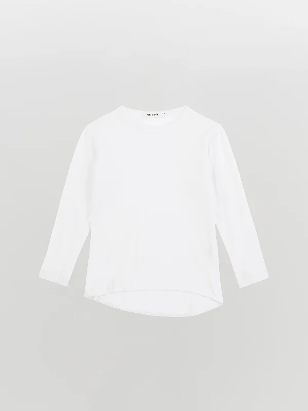 mini french seam long sleeve t.shirt