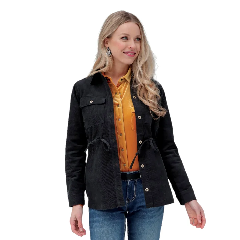 Cinch® Ladies Black Western Button Down Jacket CWJ7420002