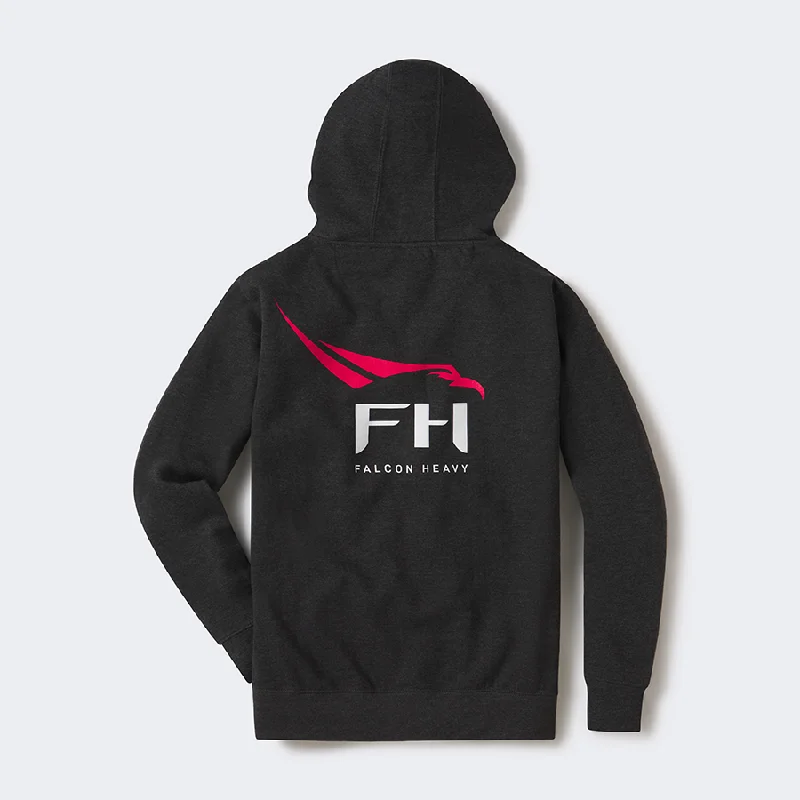 Unisex Falcon Heavy Zipper Hoodie