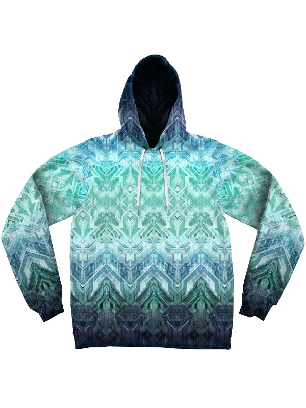 Blue Matrix Unisex Hoodie