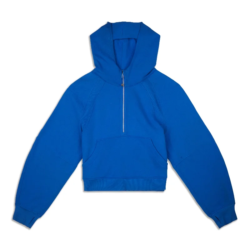 Scuba Oversized Half-Zip Hoodie - Resale