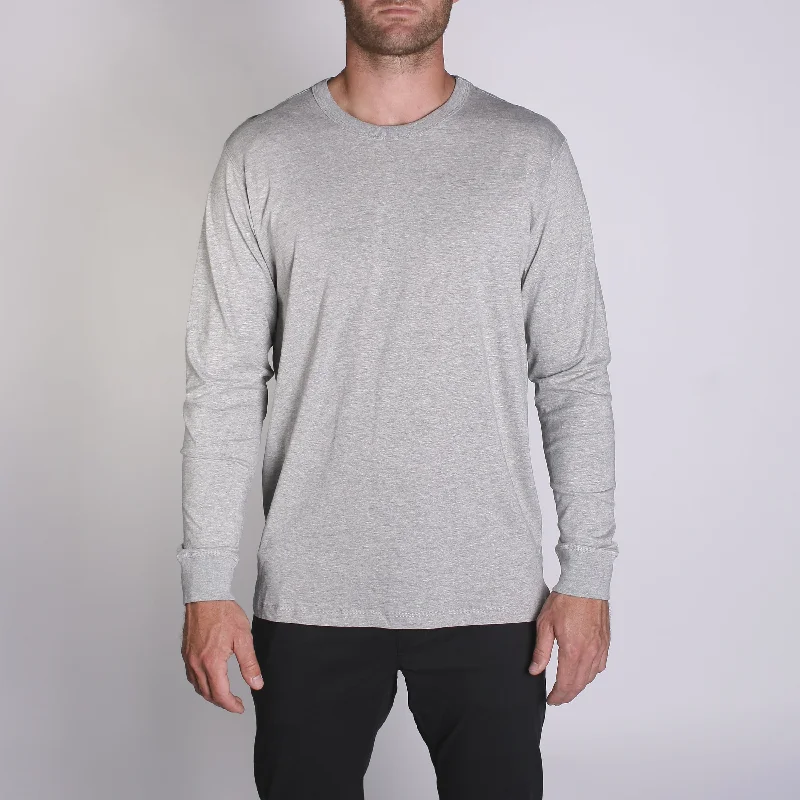 Density LS Premium T-Shirt Heather Grey